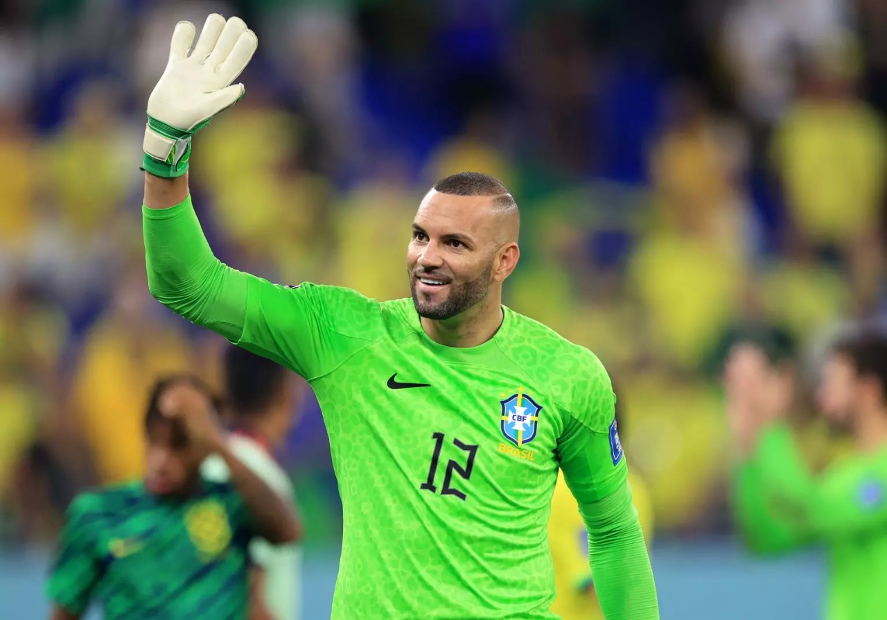 do goleiro Weverton