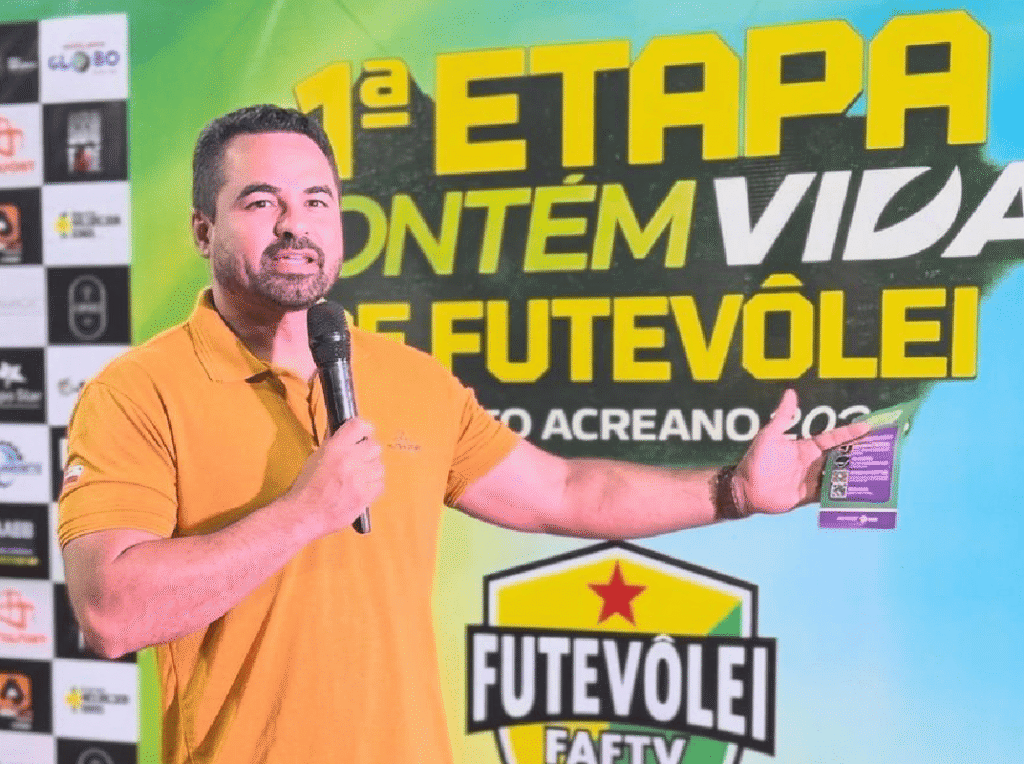“Evento dessa magnitude reforça que estamos no caminho certo”, afirma Arlenilson Cunha sobre o Circuito Acreano de Futevôlei