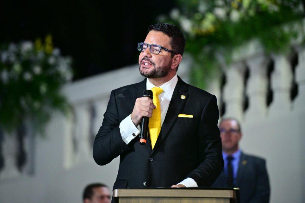 Pronunciamento do Governador Gladson Camelí para solenidade de transmissão do cargo de governador para vice-governadora Mailza Assis