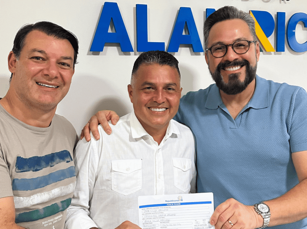 Vereador Eber Machado se filia ao Republicanos e confirma pré-candidatura a deputado federal
