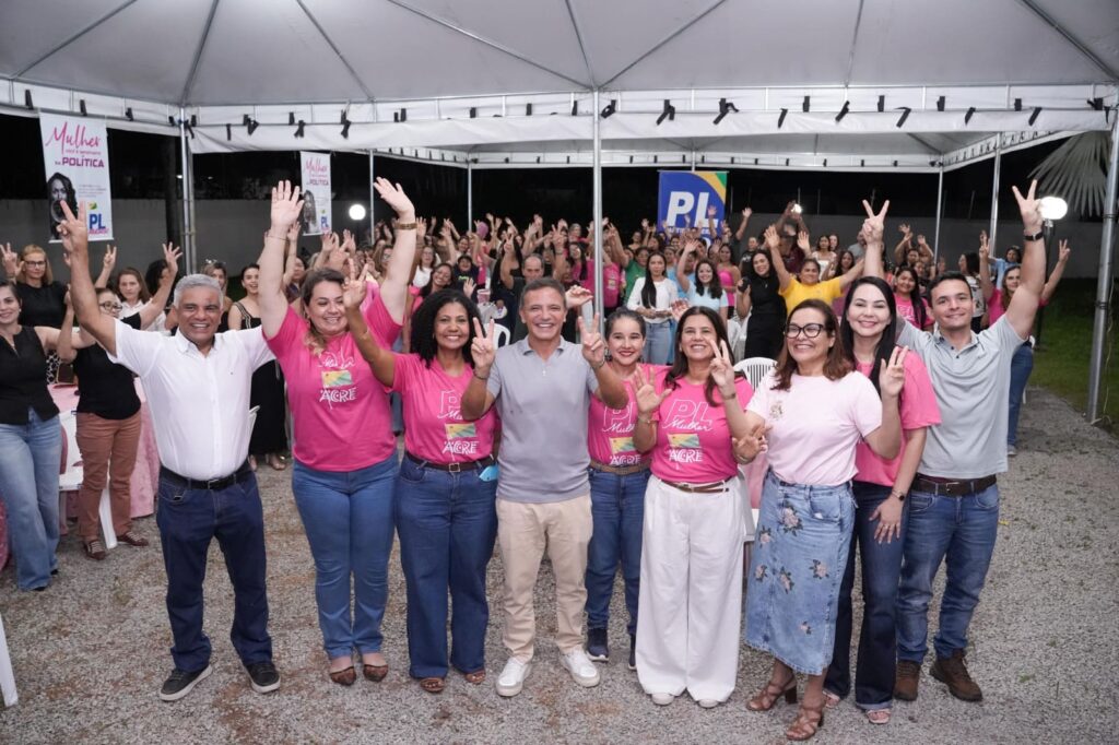122 mulheres se filiam ao PL Mulher de Rio Branco durante evento com pré-candidatas do partido para 2026