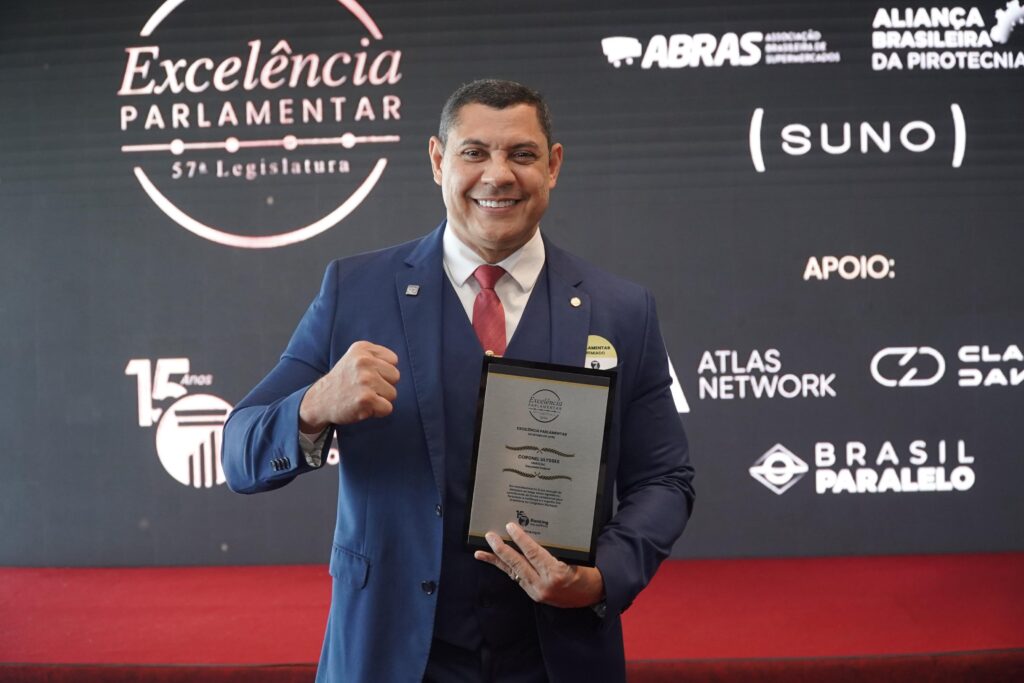 Único deputado acreano indicado, Coronel Ulysses recebeu prêmio nacional de Excelência Parlamentar pelo terceiro ano consecutivo