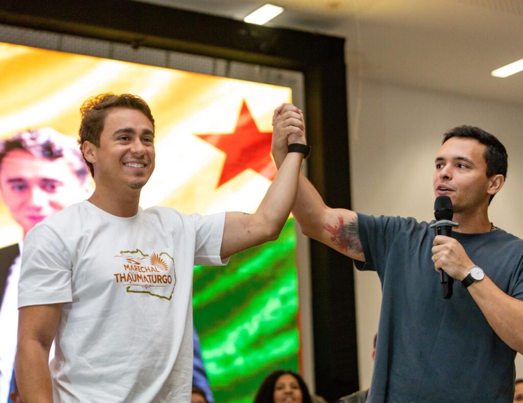 “Você veio jogar luz nas trevas criadas pelo PT na Amazônia”, diz João Paulo Bittar em evento na Uninorte com Nikolas