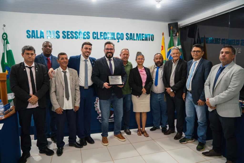 Alan Rick recebe Moção de Aplauso da Câmara de Acrelândia e presta contas do trabalho pela cidade