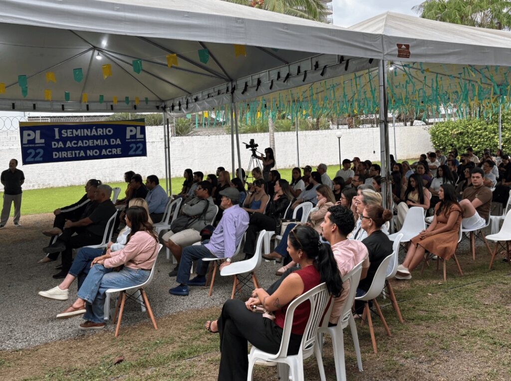 “Treinar a militância e formar novos líderes”: PL no Acre realiza 1º seminário da Academia da Direita