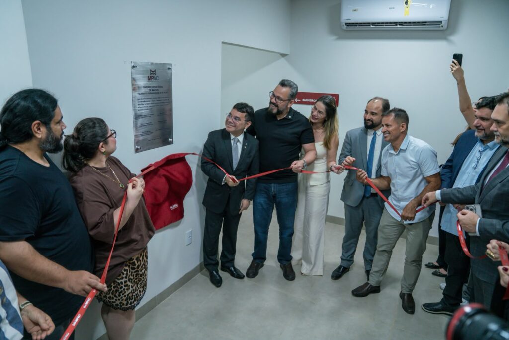 Alan Rick garante recursos e Ministério Público inaugura nova sede em Xapuri