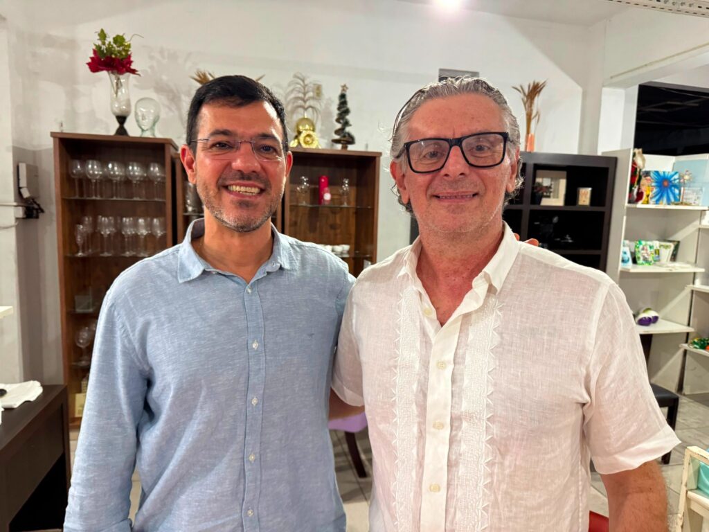 Dr. Thor Dantas debate desenvolvimento econômico com empresário Beto Abraão Felício e defende industrialização para impulsionar o Acre