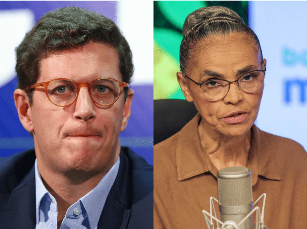 Ricardo Salles volta a criticar Marina Silva e a chama de “tartaruga fugida do Acre”