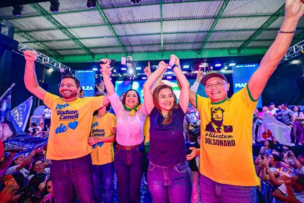 Com Gladson, Bittar e Jéssica, Mailza diz que se preparou para governar o Acre e vai percorrer estado: “não vou parar nenhum dia”