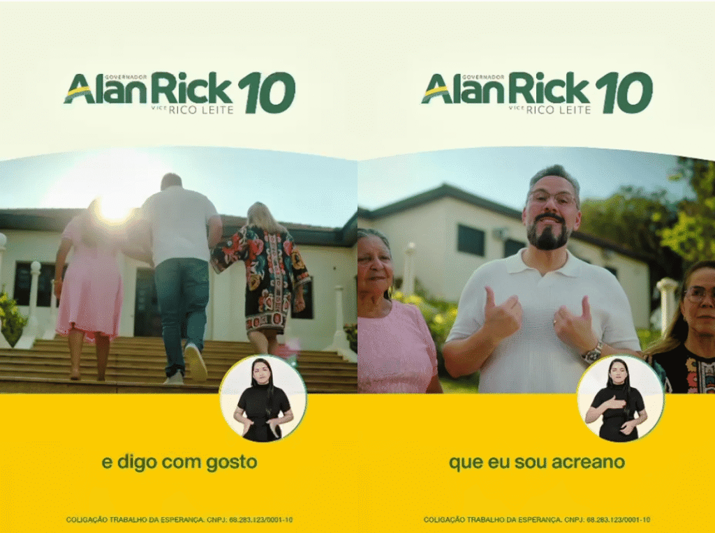 Alan Rick lança primeiro vídeo de campanha ao lado da mãe e da parteira