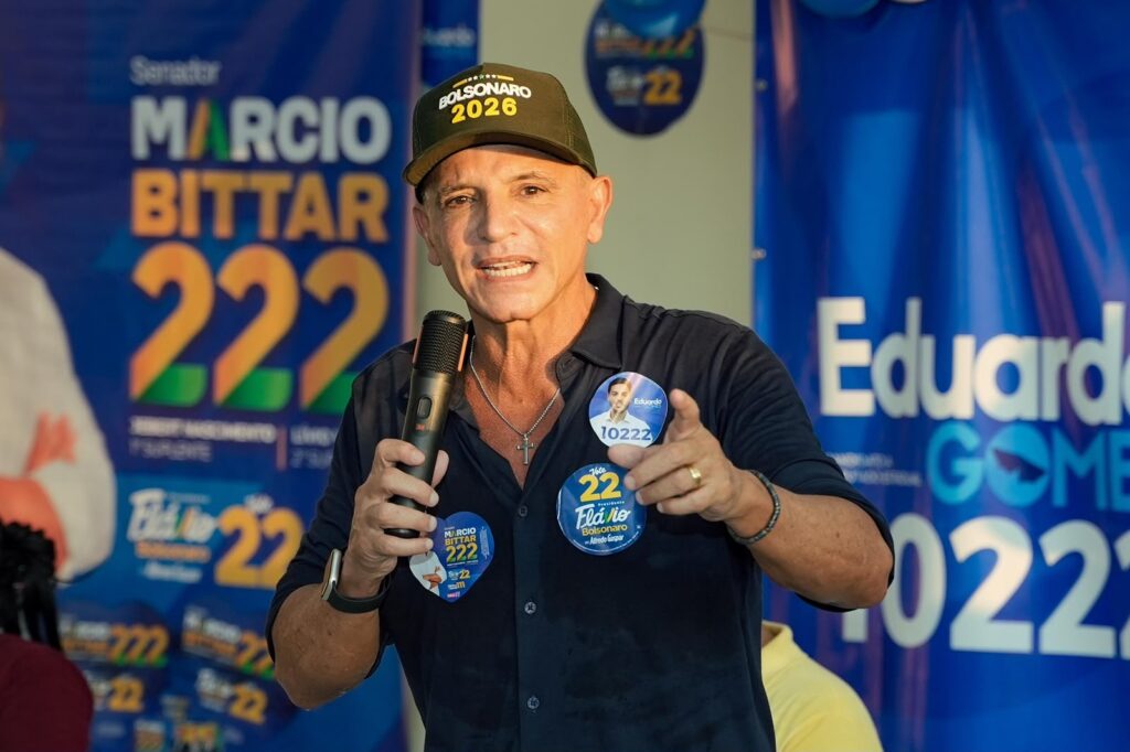 Em Senador Guiomard, Marcio Bittar faz balanço do mandato e defende desenvolvimento da Amazônia