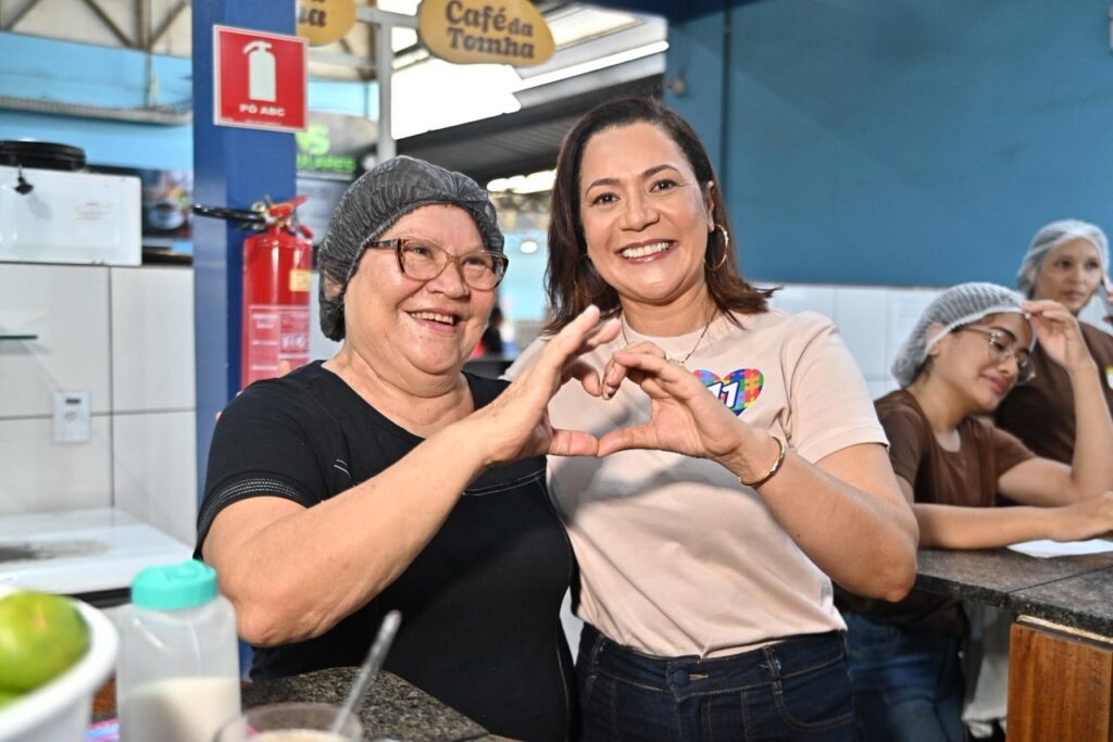 Mailza leva campanha ao Mercado do Bosque e reforça compromissos com comerciantes