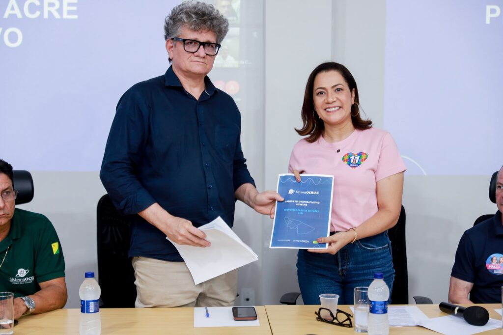 Sistema OCB/AC recebe Mailza Assis em encontro com lideranças cooperativistas